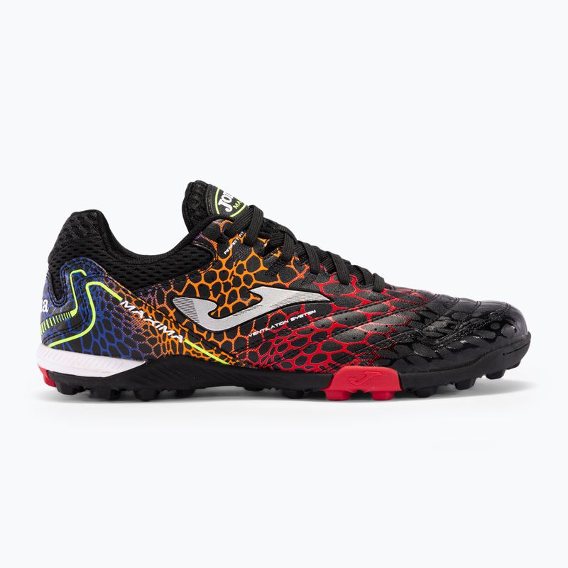 Buty piłkarskie męskie Joma Maxima TF black/red 8