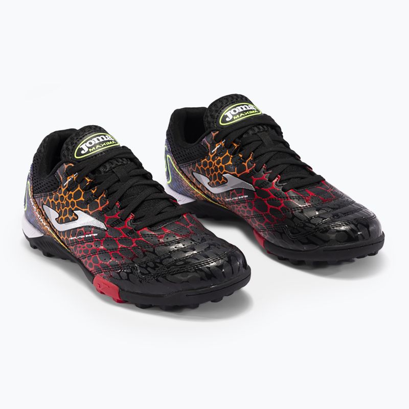 Buty piłkarskie męskie Joma Maxima TF black/red 9