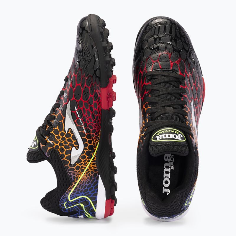 Buty piłkarskie męskie Joma Maxima TF black/red 10