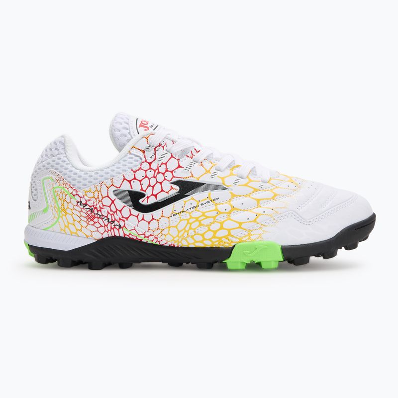Buty piłkarskie męskie Joma Maxima TF white/yellow 2