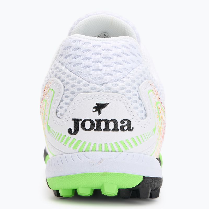 Buty piłkarskie męskie Joma Maxima TF white/yellow 6