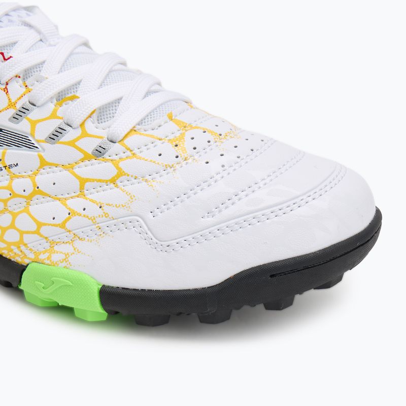 Buty piłkarskie męskie Joma Maxima TF white/yellow 7