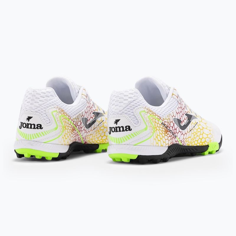 Buty piłkarskie męskie Joma Maxima TF white/yellow 10