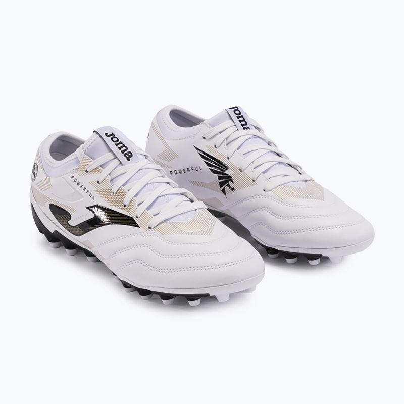 Buty piłkarskie męskie Joma Powerful AG white/gold 9