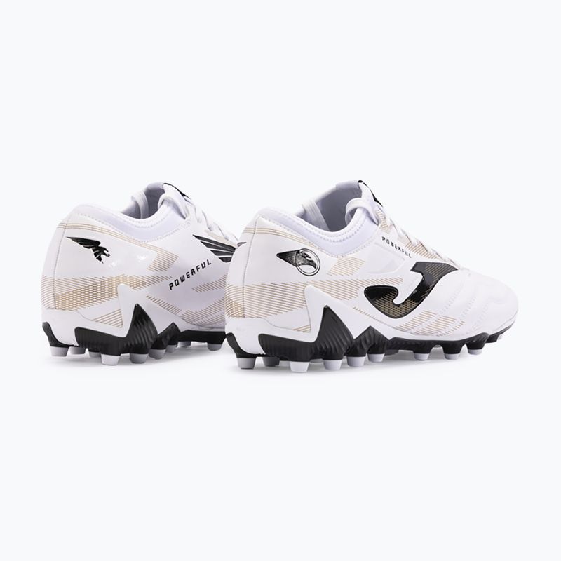 Buty piłkarskie męskie Joma Powerful AG white/gold 10