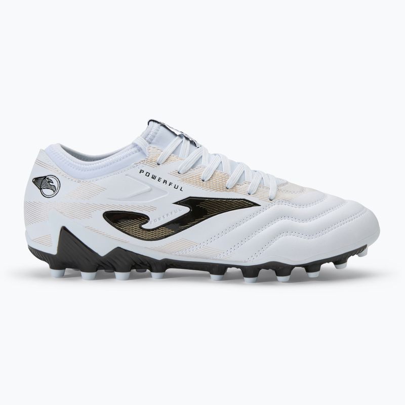 Buty piłkarskie męskie Joma Powerful AG white/gold 2