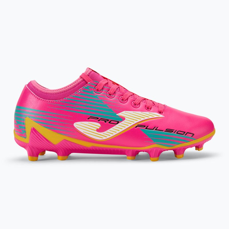 Buty piłkarskie męskie Joma Propulsion FG pink/yellow 2
