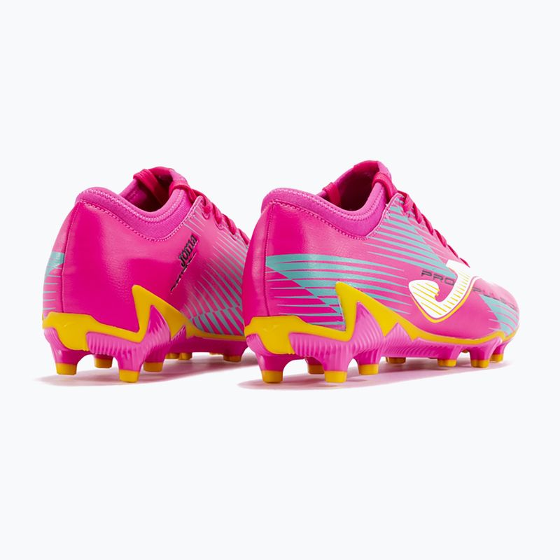 Buty piłkarskie męskie Joma Propulsion FG pink/yellow 10