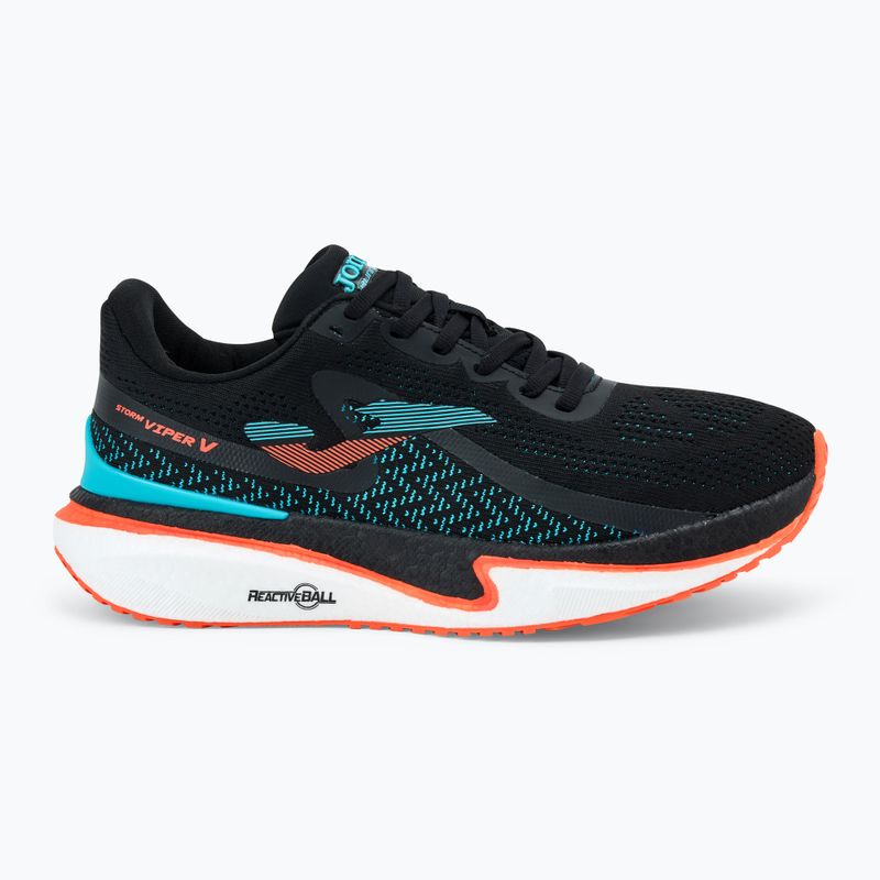 Buty do biegania męskie Joma Storm Viper black/turquoise 2