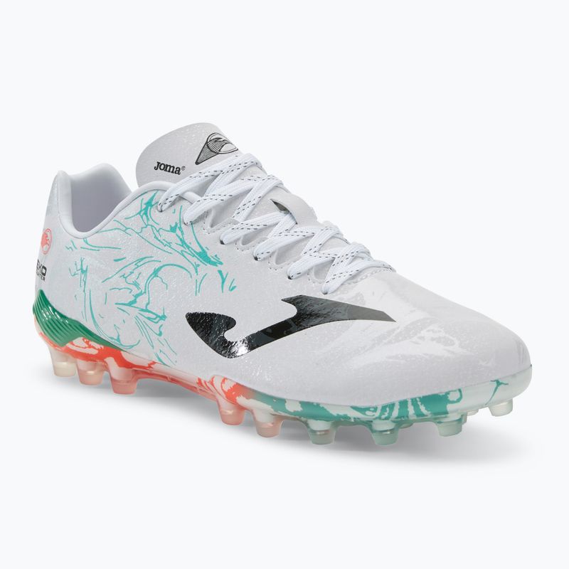 Buty piłkarskie męskie Supercopa AG white/turquoise