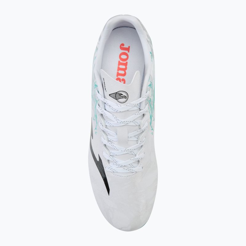 Buty piłkarskie męskie Supercopa AG white/turquoise 5