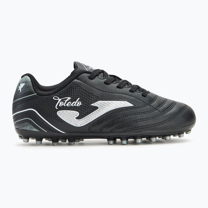 Buty piłkarskie dziecięce Joma Toledo 2401 AG black/white 2