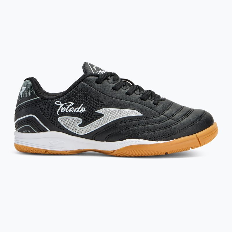 Buty piłkarskie dziecięce Joma Toledo IN black/white 2