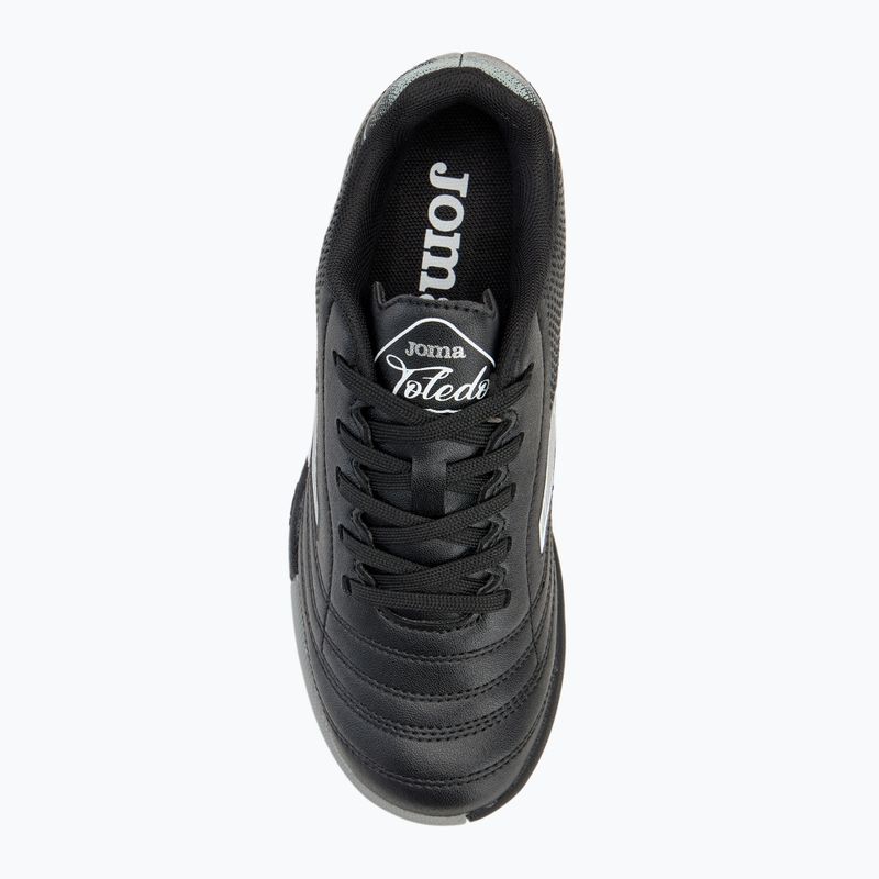 Buty piłkarskie dziecięce Joma Toledo Jr TF black/white 5