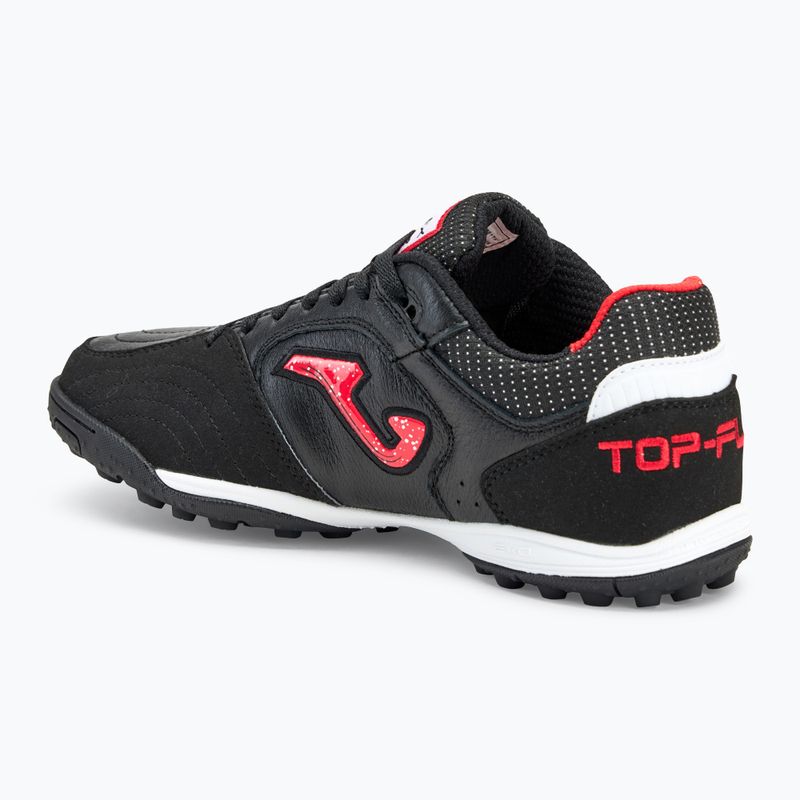 Buty piłkarskie męskie Joma Top Flex TF black/red 3