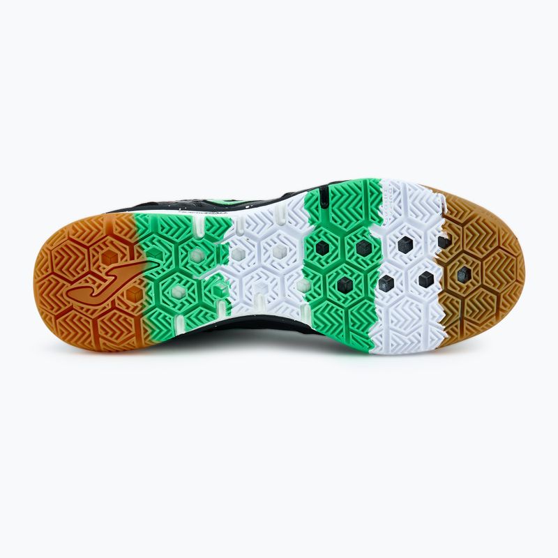 Buty piłkarskie męskie Joma Top Flex Rebound IN black/green 4