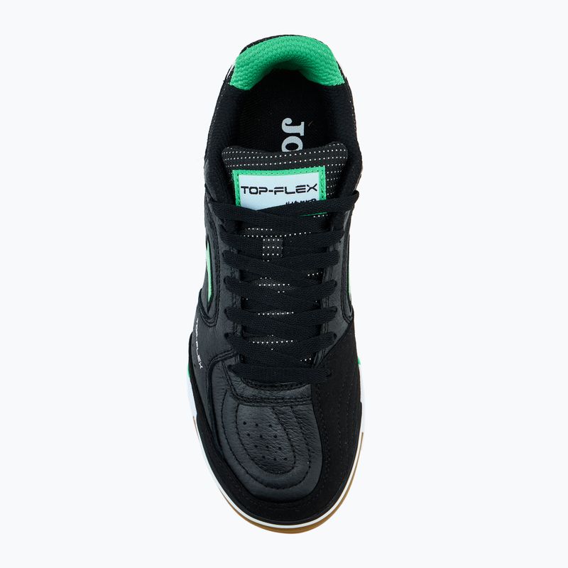 Buty piłkarskie męskie Joma Top Flex Rebound IN black/green 5