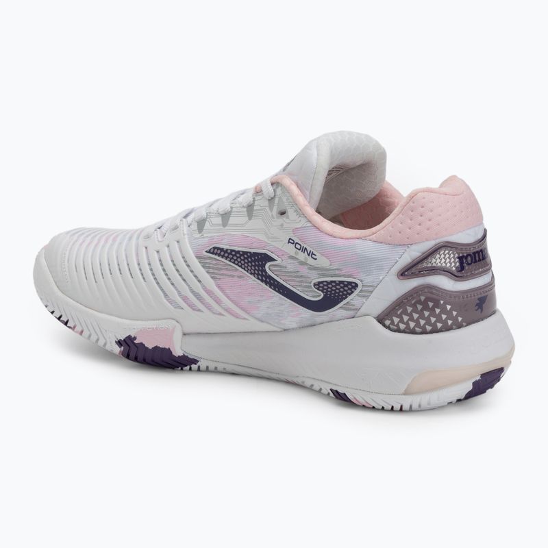 Buty do tenisa damskie Joma Point Lady AC white/pink 3