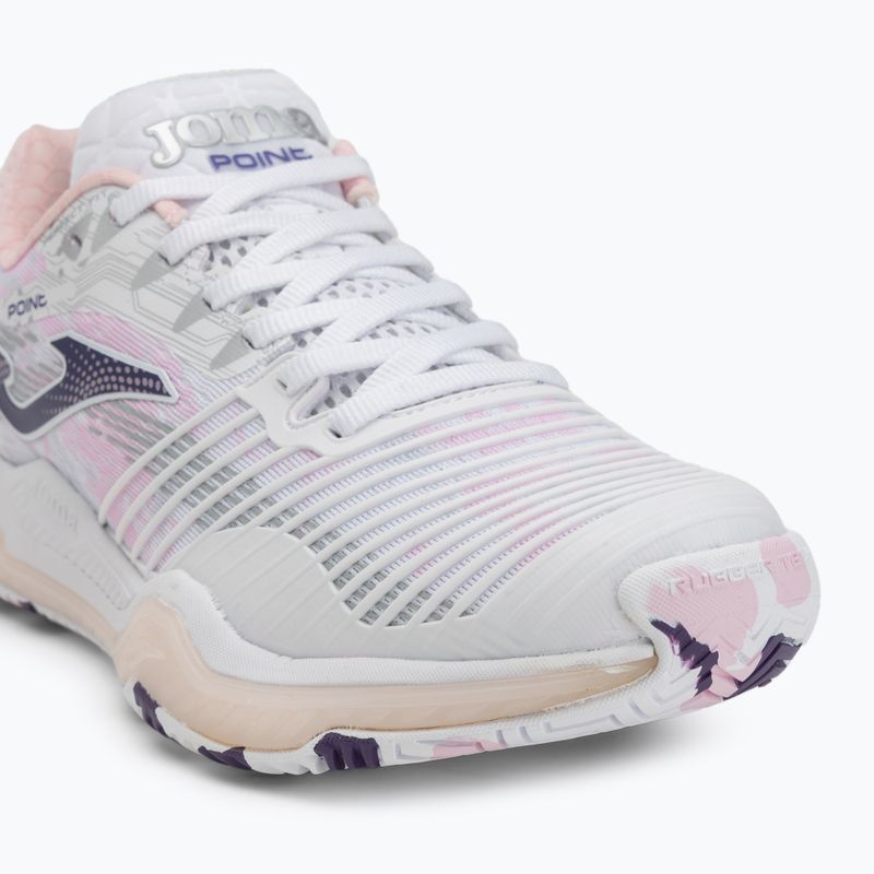 Buty do tenisa damskie Joma Point Lady AC white/pink 7