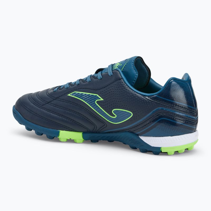 Buty piłkarskie męskie Joma Aguila TF navy/green fluor 3