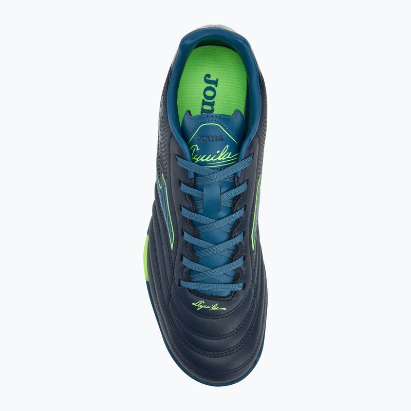 Buty piłkarskie męskie Joma Aguila TF navy/green fluor 5