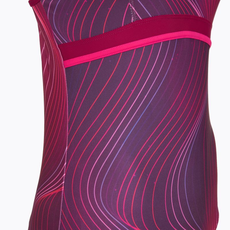 Strój pływacki jednoczęściowy damski RAS Bera U-Back garnet 3
