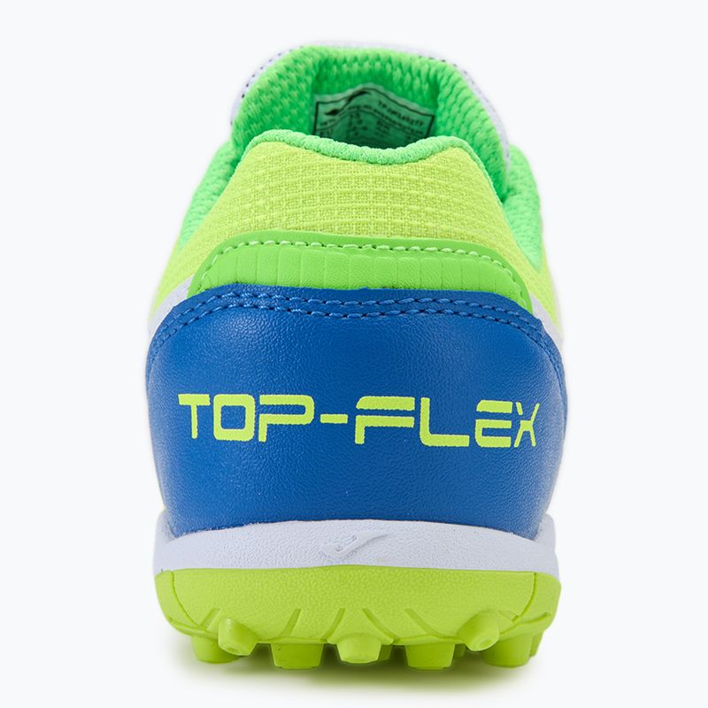 Buty piłkarskie dziecięce Joma Top Flex TF white/royal blue 6