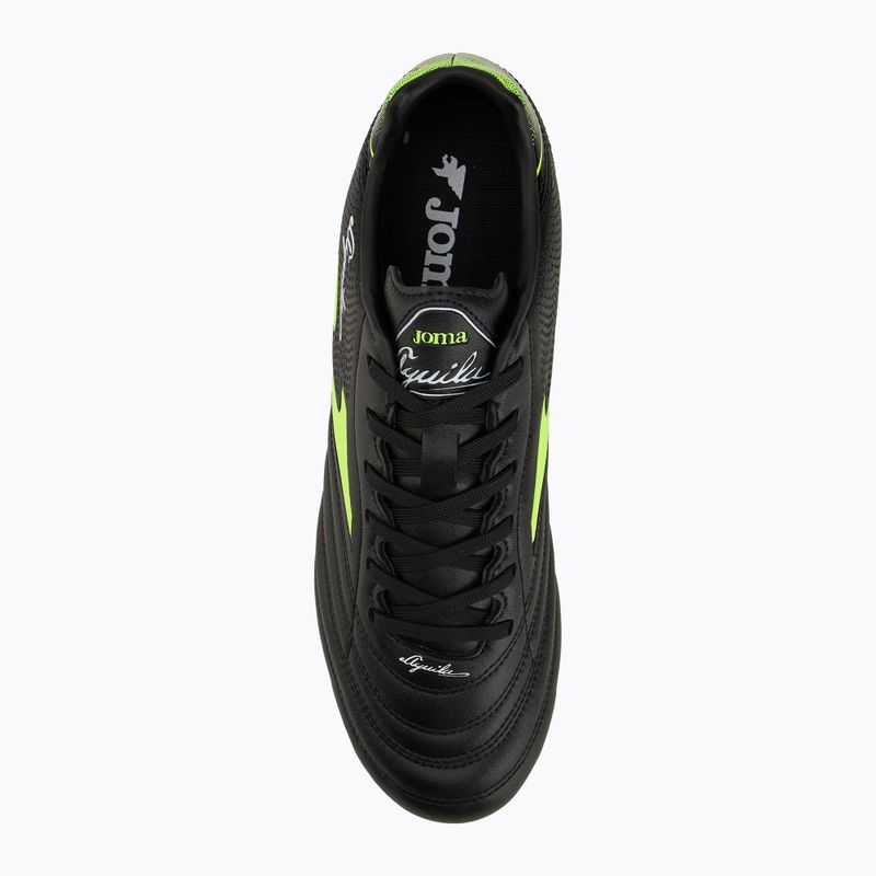 Buty piłkarskie męskie Joma Aguila FG black/yellow 5