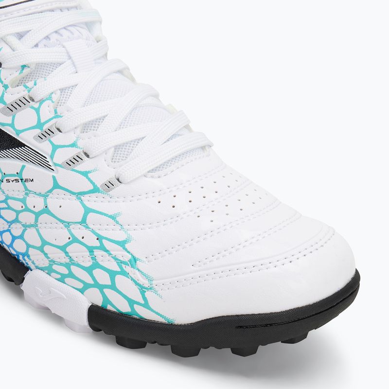 Buty piłkarskie męskie Joma Maxima TF white/turquoise 7