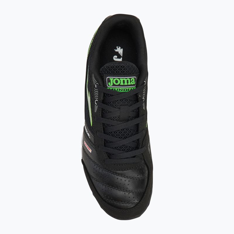 Buty piłkarskie męskie Joma Mundial TF black/green 5