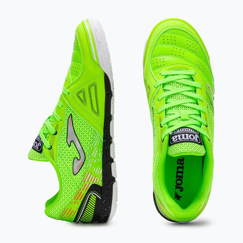 Buty piłkarskie męskie Joma Mundial IN fluor green 11