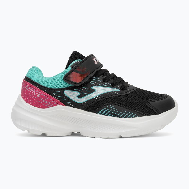 Buty dziecięce Joma Active Jr black/turquoise 2