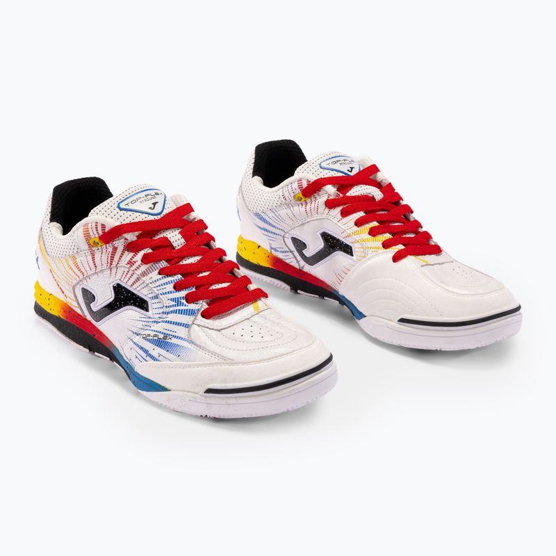 Buty piłkarskie męskie Joma Top Flex Rebound IN white/red 2