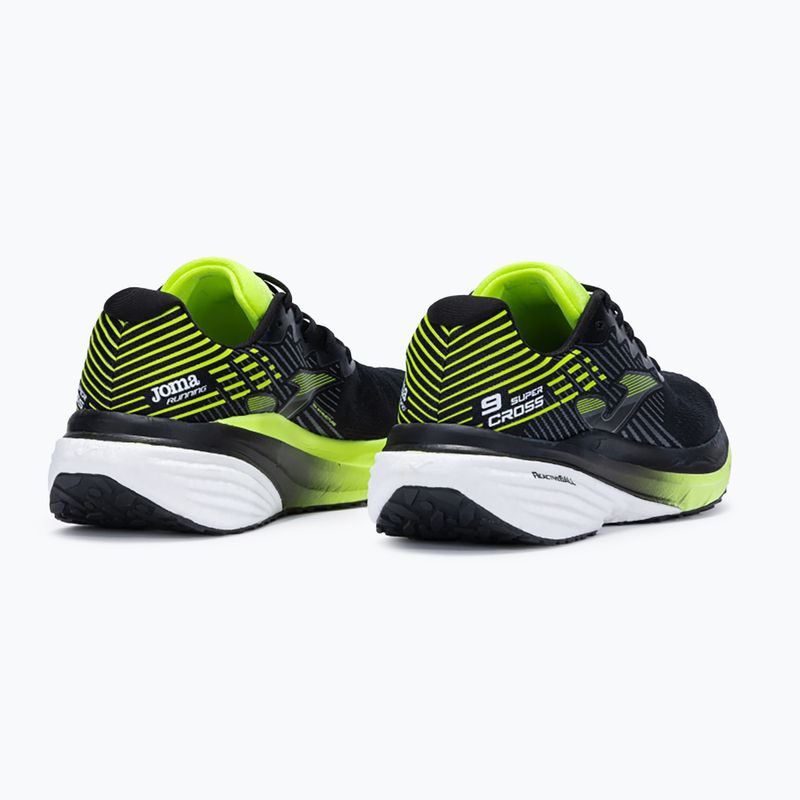 Buty do biegania męskie Joma Super Cross black/lemon 3