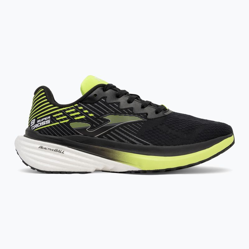 Buty do biegania męskie Joma Super Cross black/lemon 2