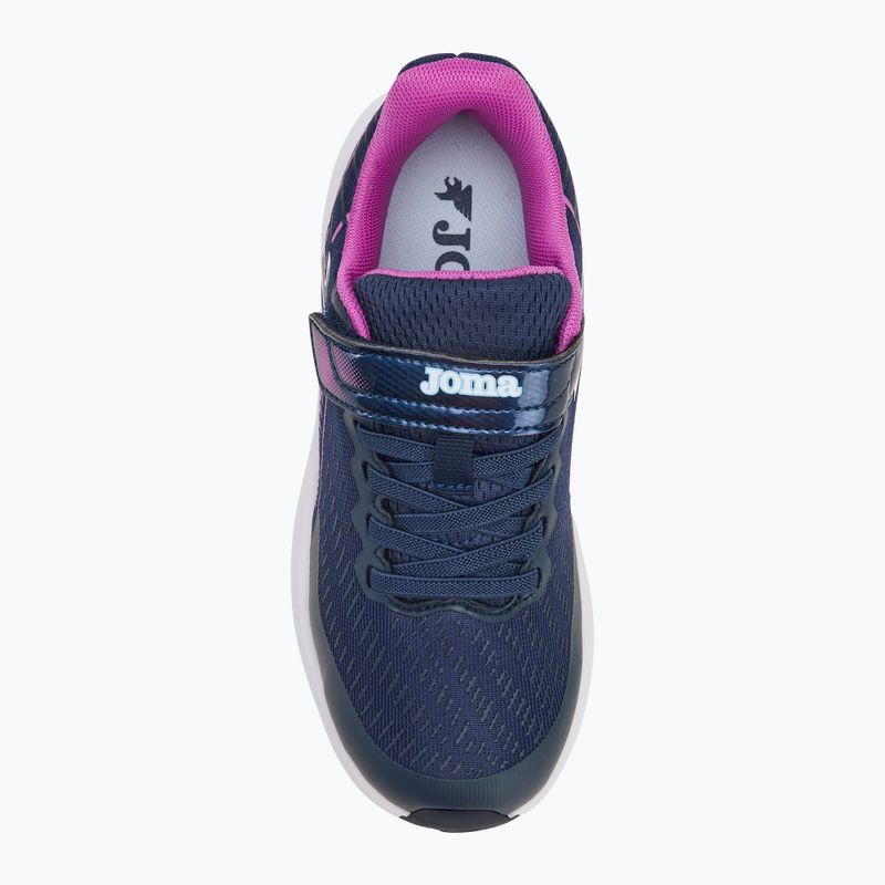 Buty do biegania dziecięce Joma Super Cross navy/ fuchsia 5