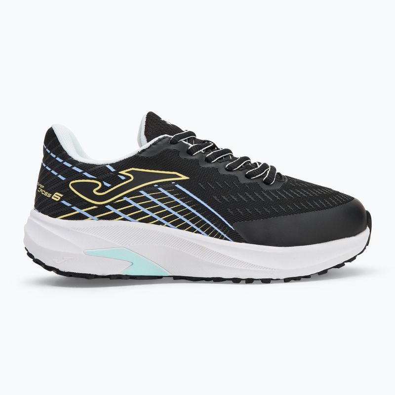 Buty do biegania dziecięce Joma Super Cross black/ turquoise 2
