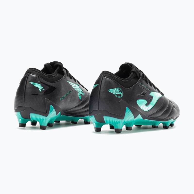 Buty piłkarskie męskie Joma Powerful FG black turquoise 10