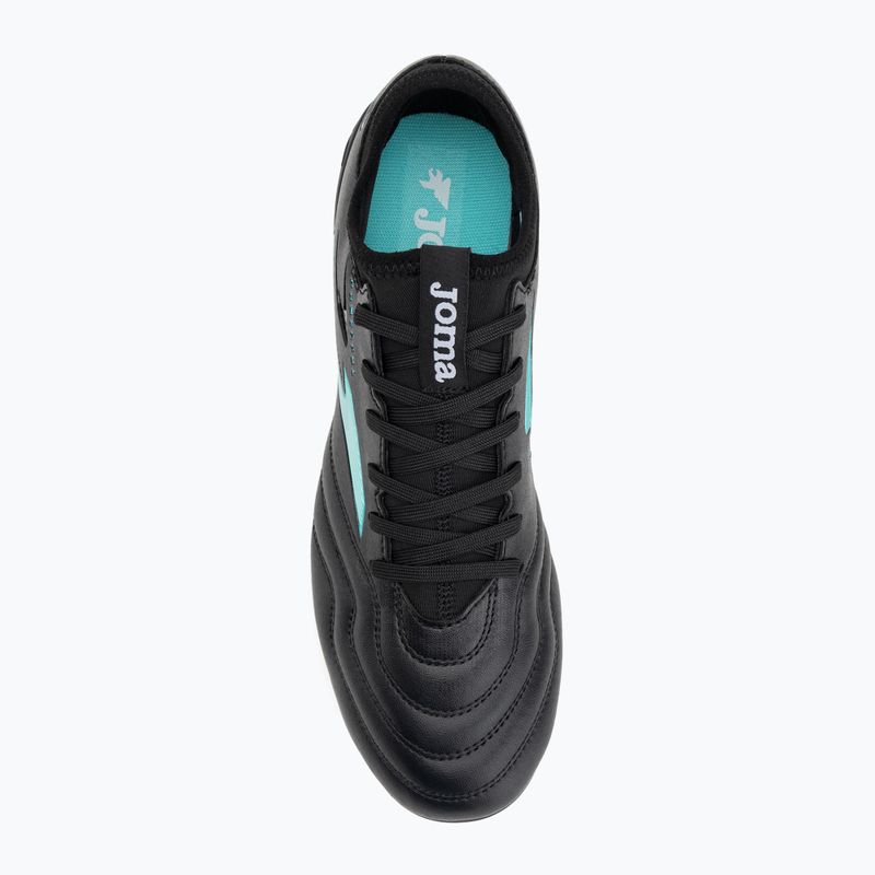 Buty piłkarskie męskie Joma Powerful SG black turquoise 5