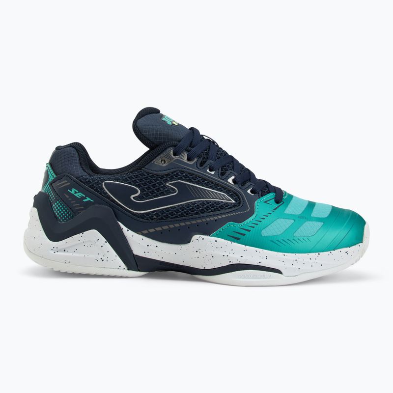 Buty do tenisa męskie Joma Set C turquoise/ navy blue 2