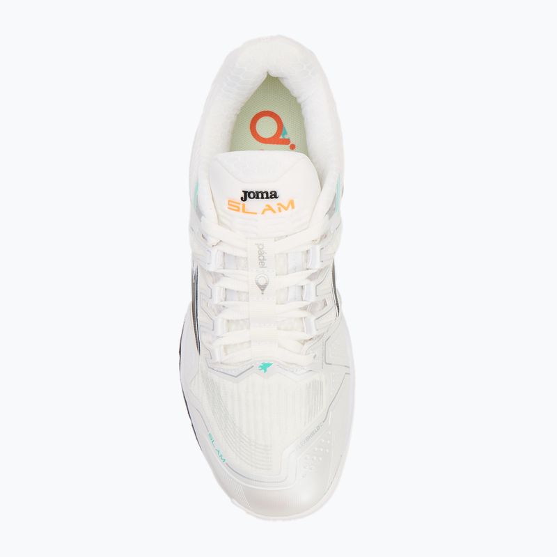 Buty do padla męskie Joma Slam OM white/ turquoise 5