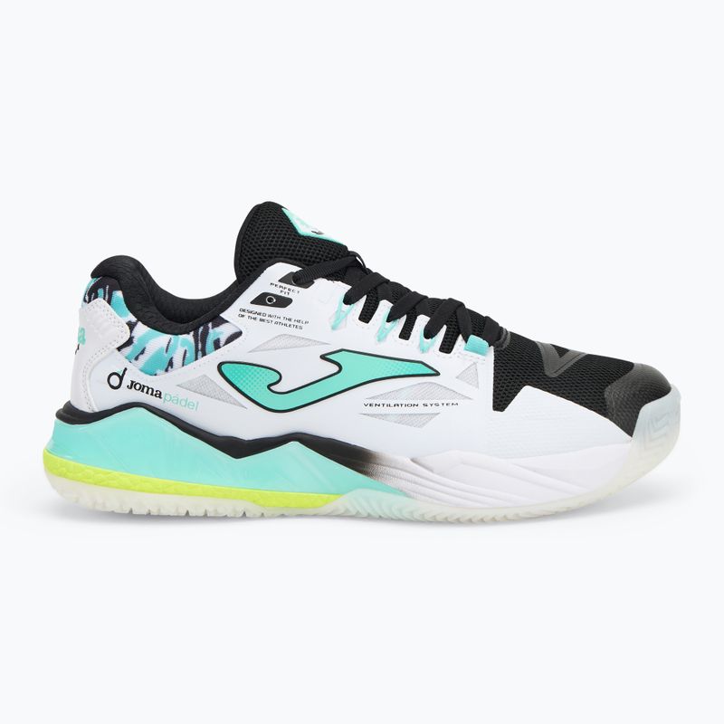Buty do padla męskie Joma Spin OM white/ turquoise 2