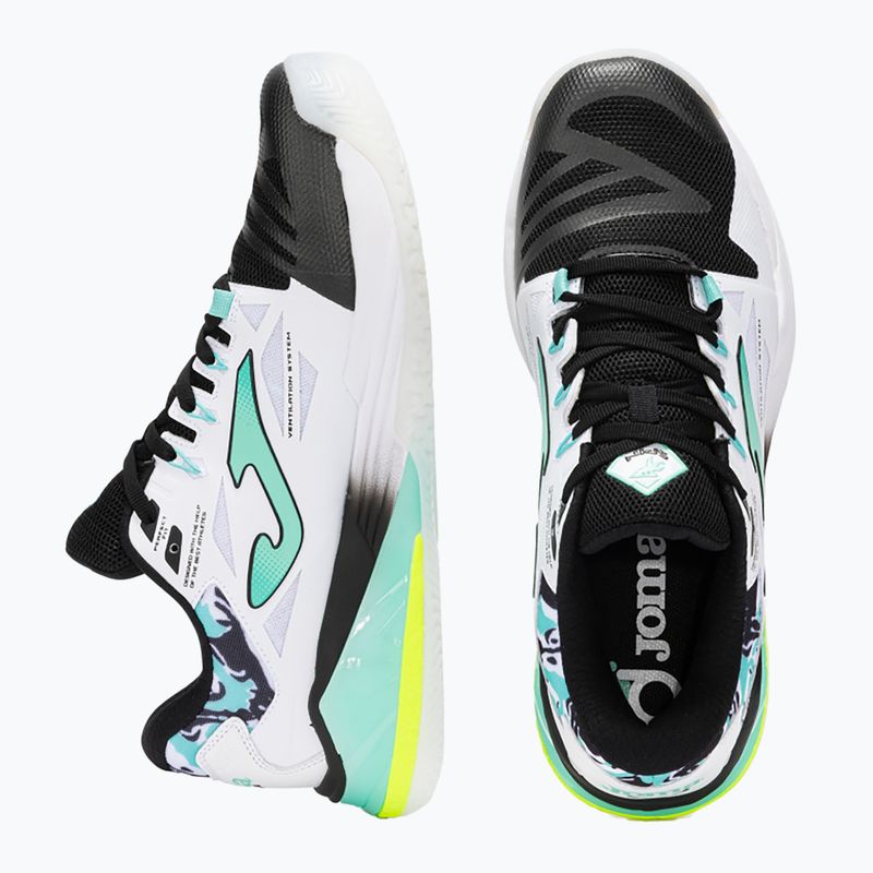 Buty do padla męskie Joma Spin OM white/ turquoise 8