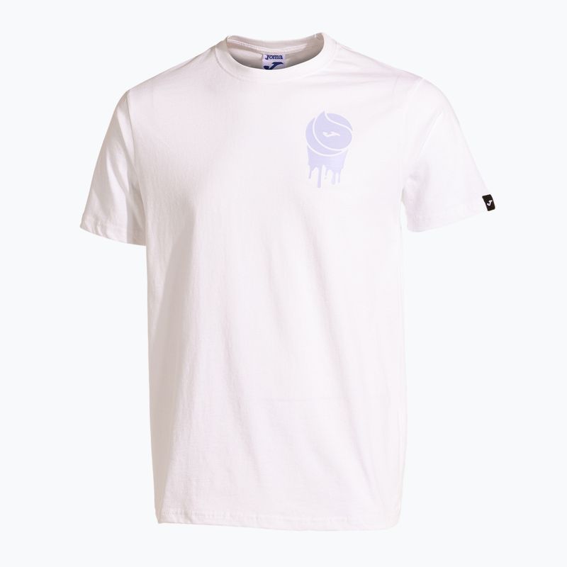 Koszulka tenisowa męska Joma Challenge white