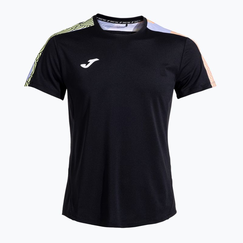 Koszulka tenisowa męska Joma Challenge black