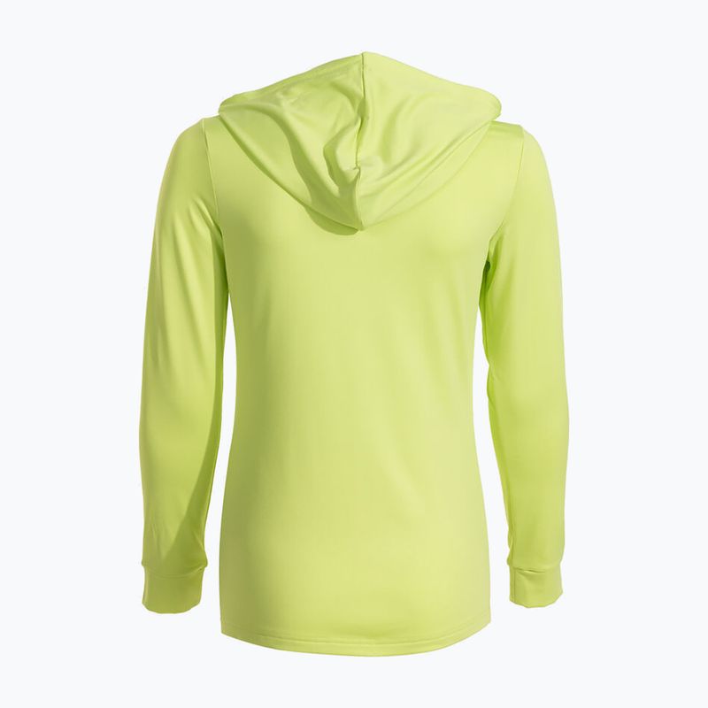 Bluza tenisowa damska Joma Sculpture II Zip-Up Hoodie W lime 2