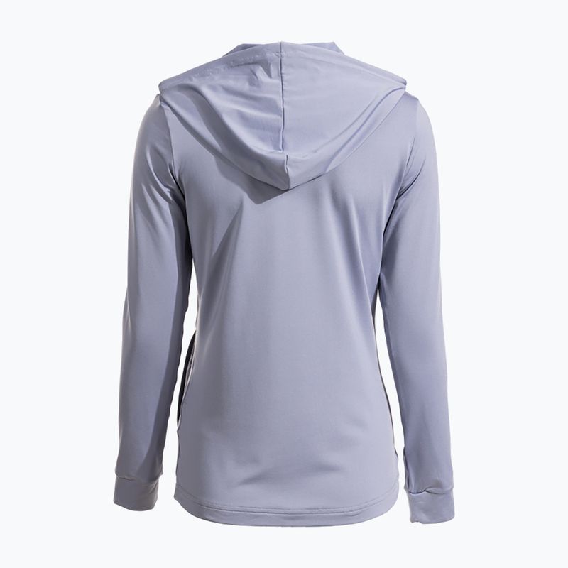 Bluza tenisowa damska Joma Sculpture II Zip-Up Hoodie W blue 2