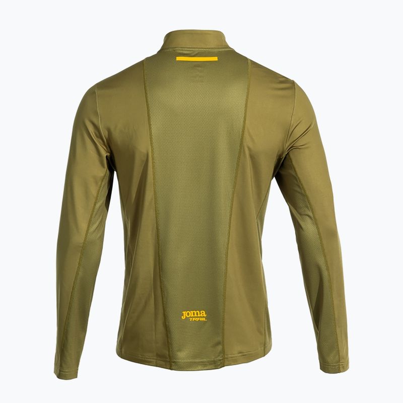 Longsleeve do bieganie męski Joma R-Nature green 2
