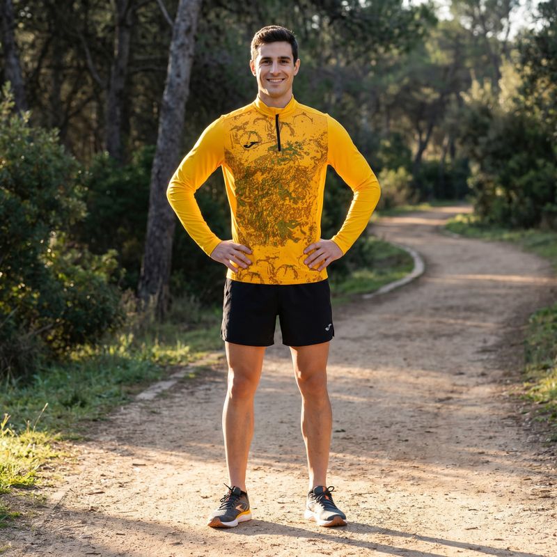 Longsleeve do bieganie męski Joma R-Nature gold 10