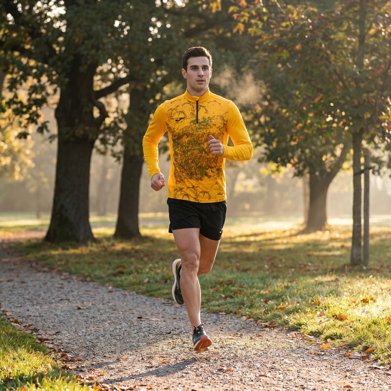 Longsleeve do bieganie męski Joma R-Nature gold 11